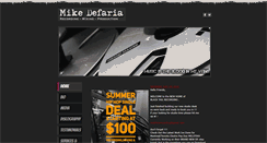 Desktop Screenshot of mikedefaria.com